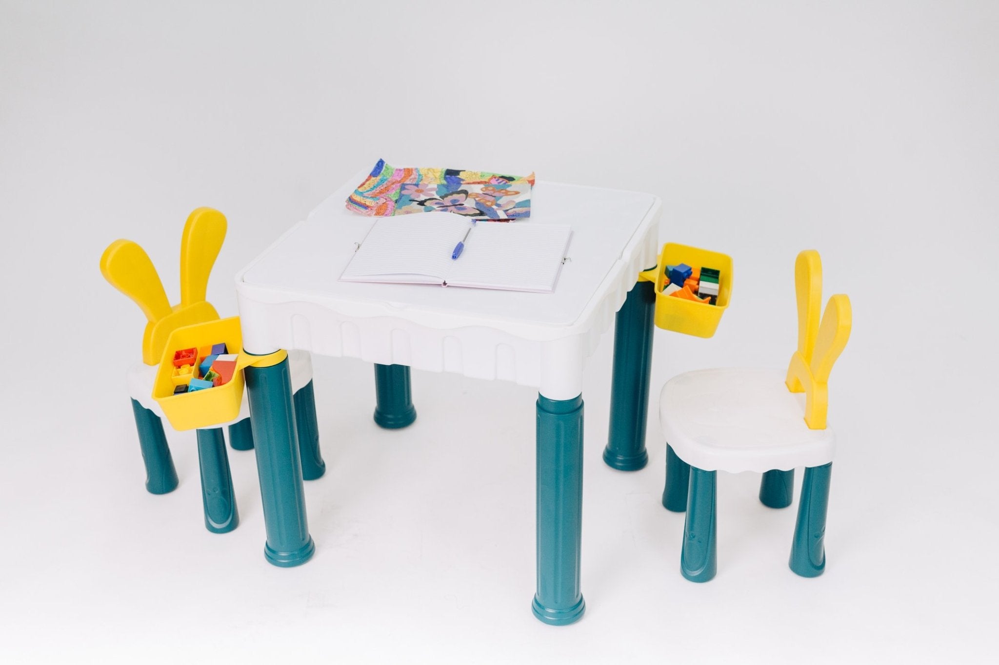 Rivetrix 4 in 1 multifunctional children activity table set - Rivetrix