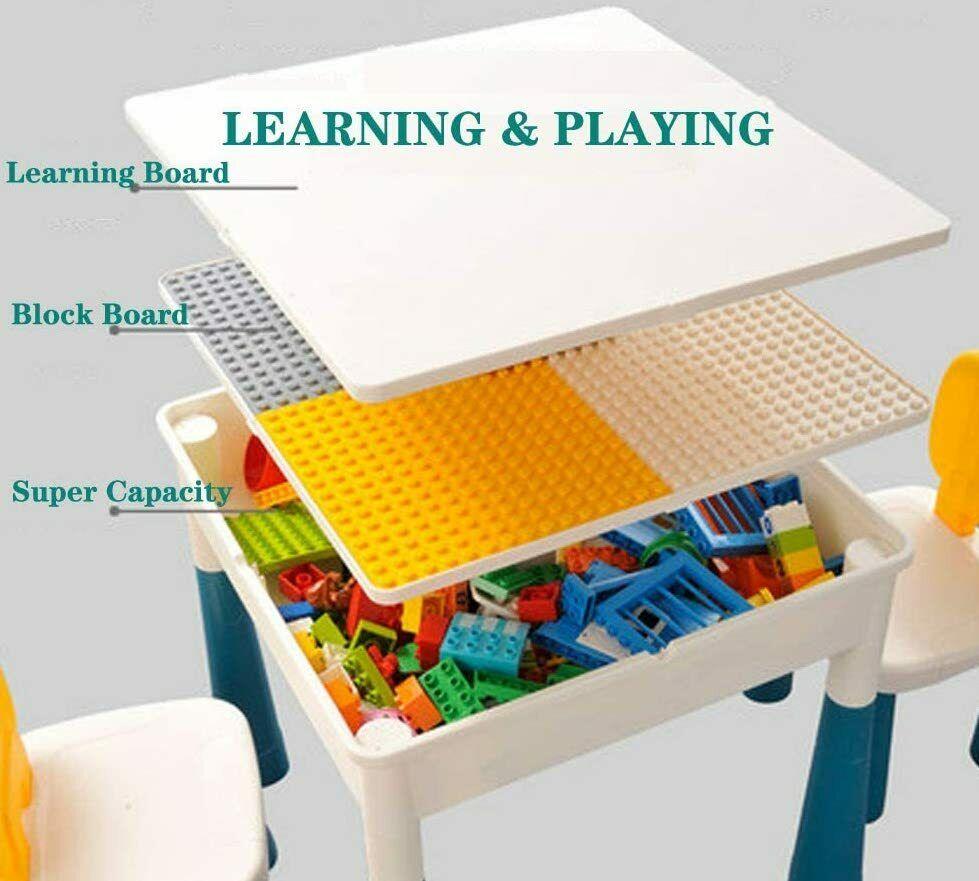 Rivetrix 4 in 1 multifunctional children activity table set - Rivetrix